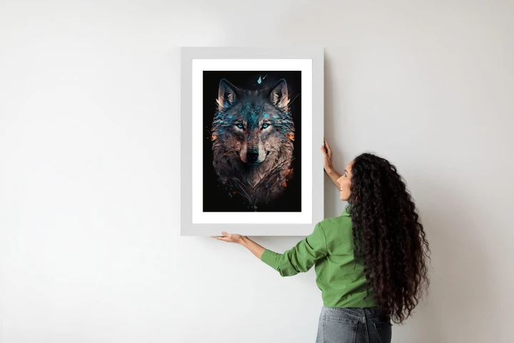Plakat Magiczny Wilk