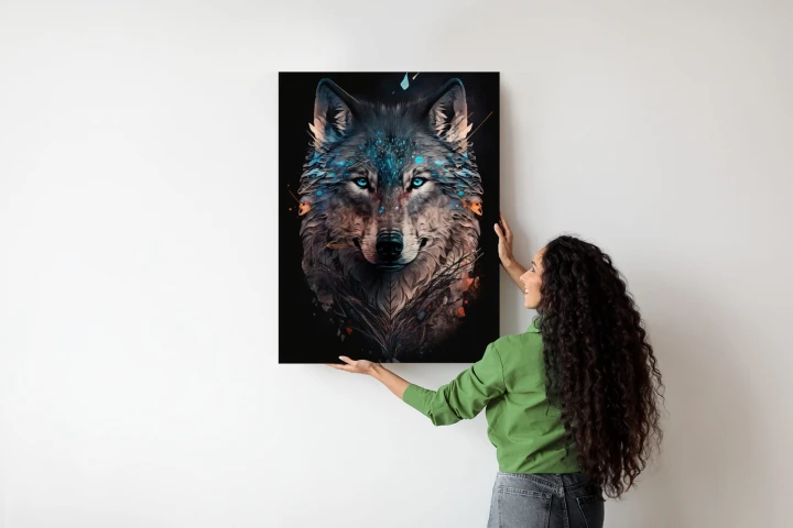 Plakat Magiczny Wilk