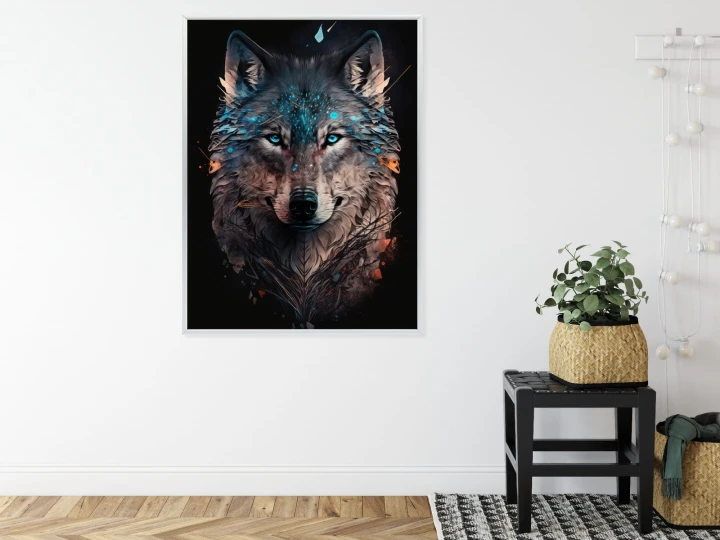 Plakat Magiczny Wilk