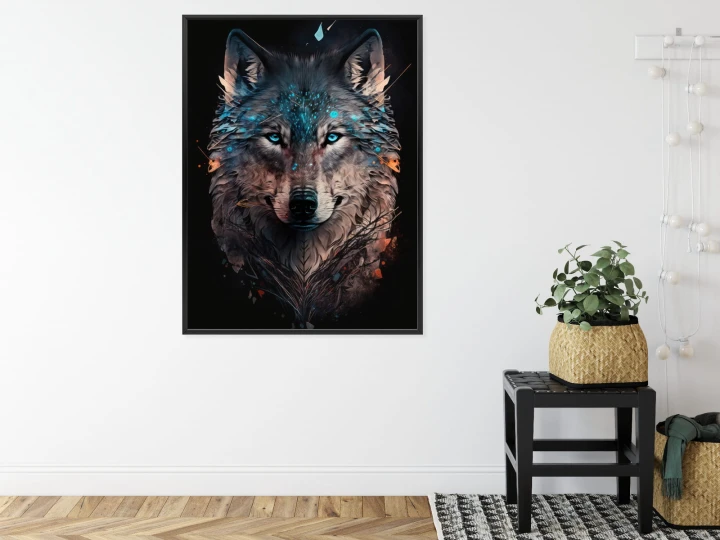 Plakat Magiczny Wilk