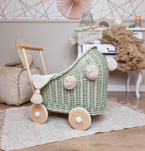 wózek dla lalek retro