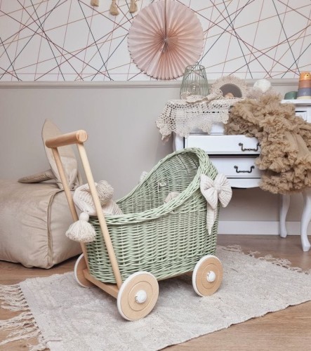 wózek dla lalek retro