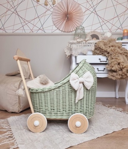 wózek dla lalek retro