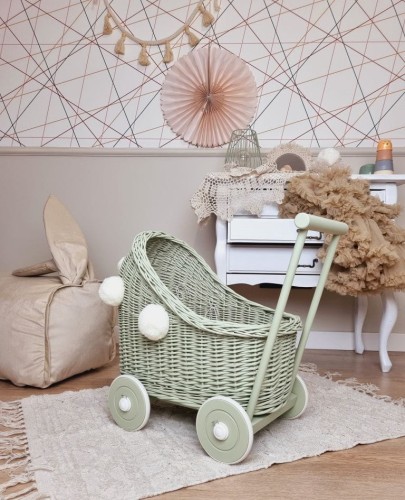 wózek dla lalek retro