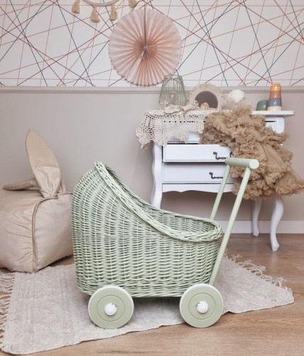 wózek dla lalek retro
