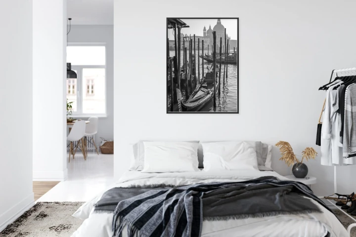 Plakat Kościół Santa Maria Della Salute I Gondole