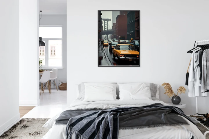 Plakat Deszczowy Dzień W Nowym Jorku