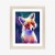 Plakat Portrait Of Wild Fox Watercolor, Wallpaper Painting, Animal