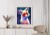 Plakat Portrait Of Wild Fox Watercolor, Wallpaper Painting, Animal