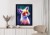 Plakat Portrait Of Wild Fox Watercolor, Wallpaper Painting, Animal