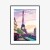 Plakat Paryż Wieża Eiffla Nad Sekwaną
