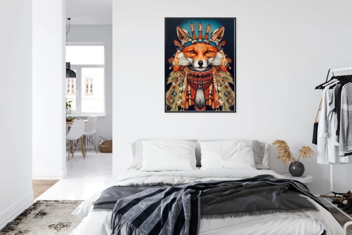 Plakat Etno Portret Lisa