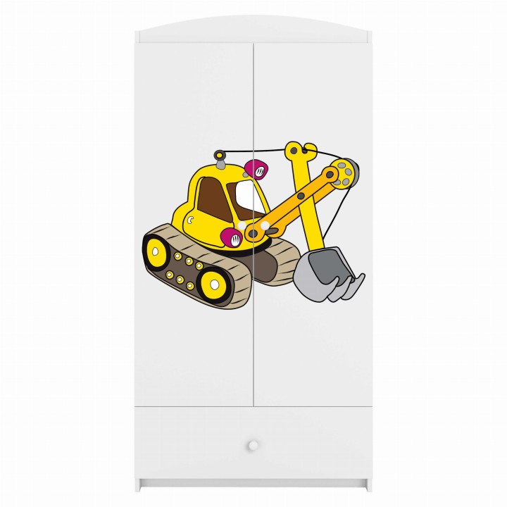 szafa dziecieca koparka