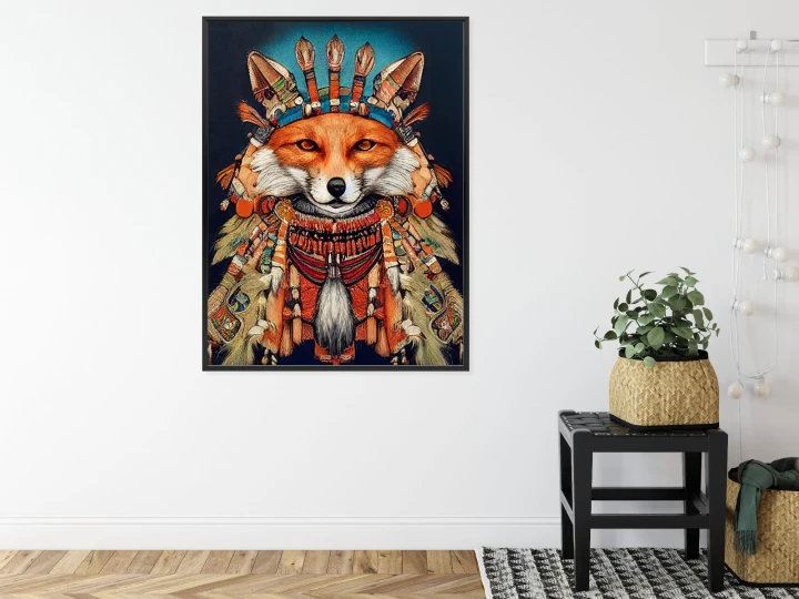 Plakat Etno Portret Lisa