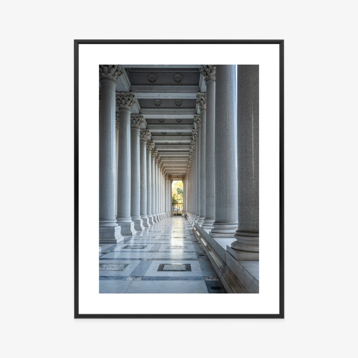 Plakat Rzymska Architektura Kolumny