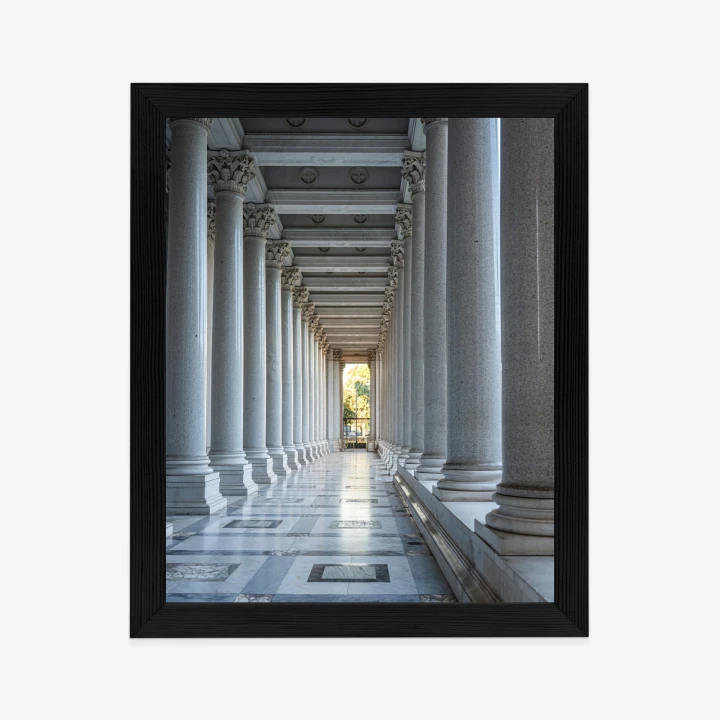 Plakat Rzymska Architektura Kolumny