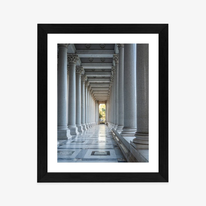 Plakat Rzymska Architektura Kolumny