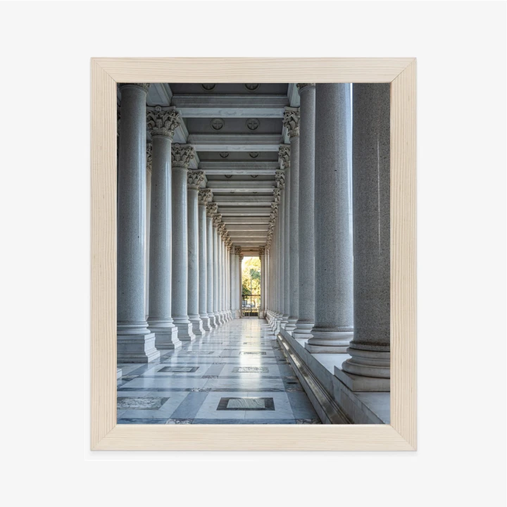 Plakat Rzymska Architektura Kolumny