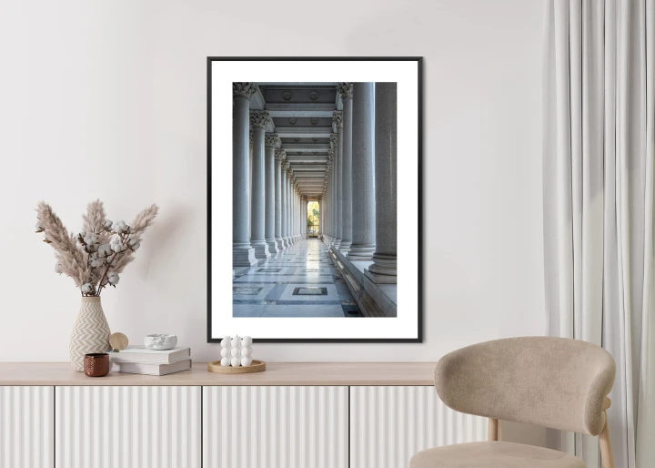 Plakat Rzymska Architektura Kolumny