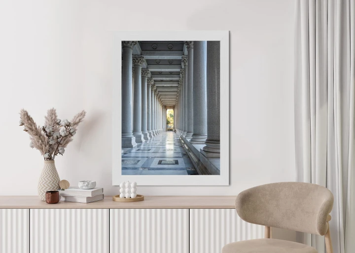 Plakat Rzymska Architektura Kolumny