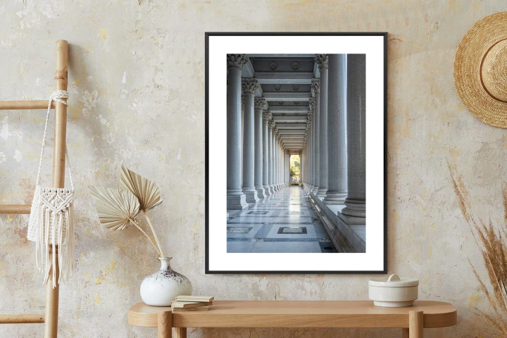 Plakat Rzymska Architektura Kolumny