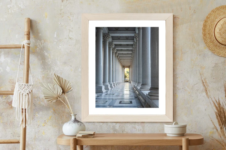 Plakat Rzymska Architektura Kolumny