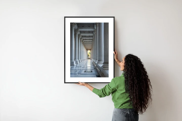 Plakat Rzymska Architektura Kolumny