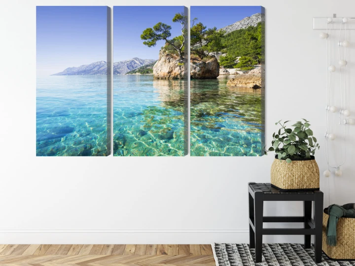 Obraz Wieloczęściowy Riwiera Makarska W Chorwacji