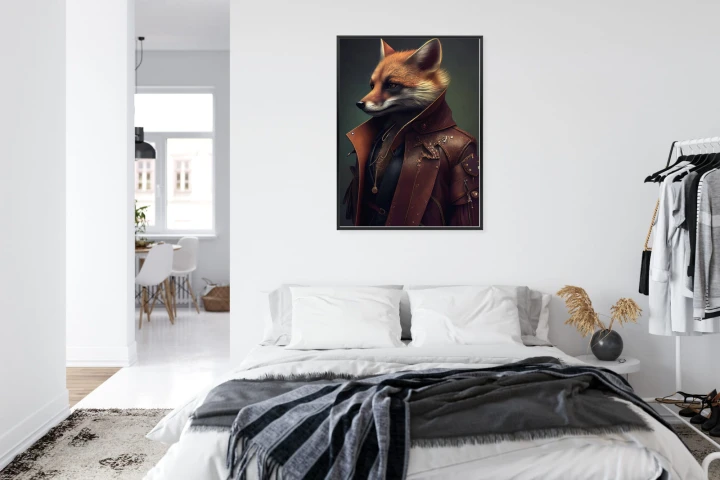 Plakat Lis W Stroju Fantasy