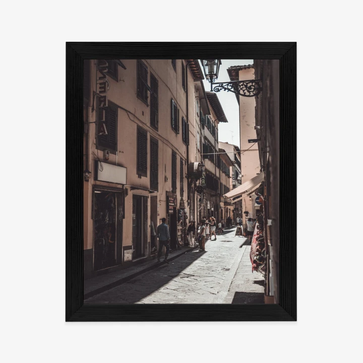 Plakat Uliczna Architektura Rzymu