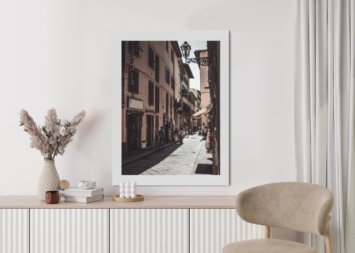 Plakat Uliczna Architektura Rzymu