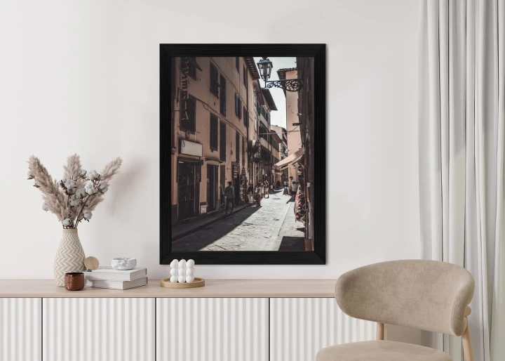 Plakat Uliczna Architektura Rzymu