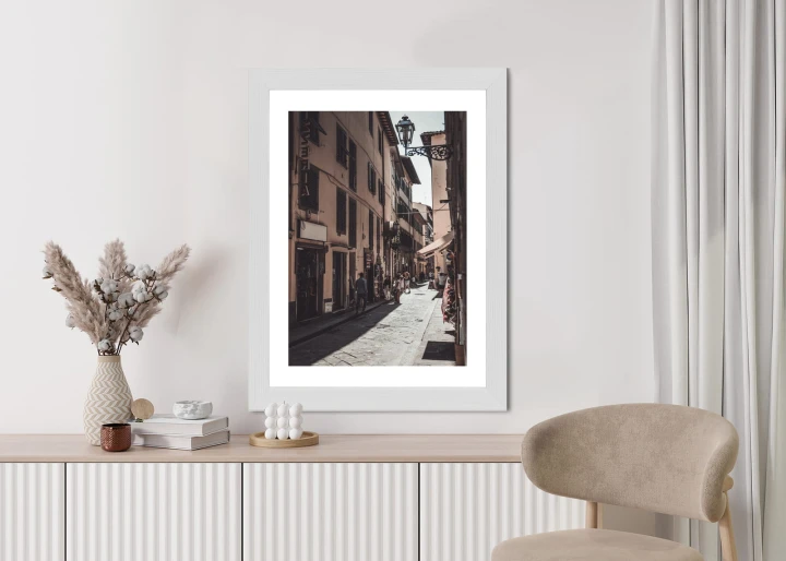 Plakat Uliczna Architektura Rzymu