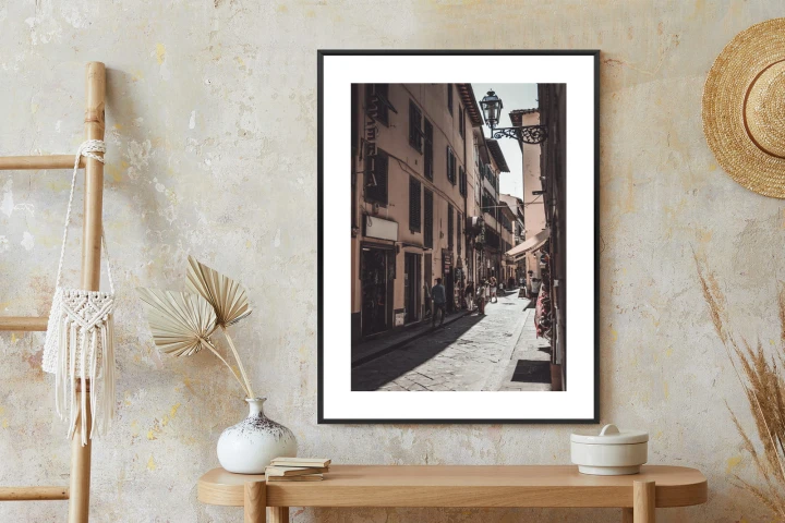 Plakat Uliczna Architektura Rzymu