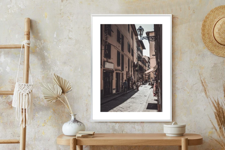 Plakat Uliczna Architektura Rzymu