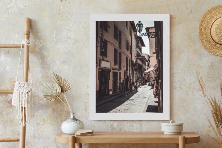 Plakat Uliczna Architektura Rzymu