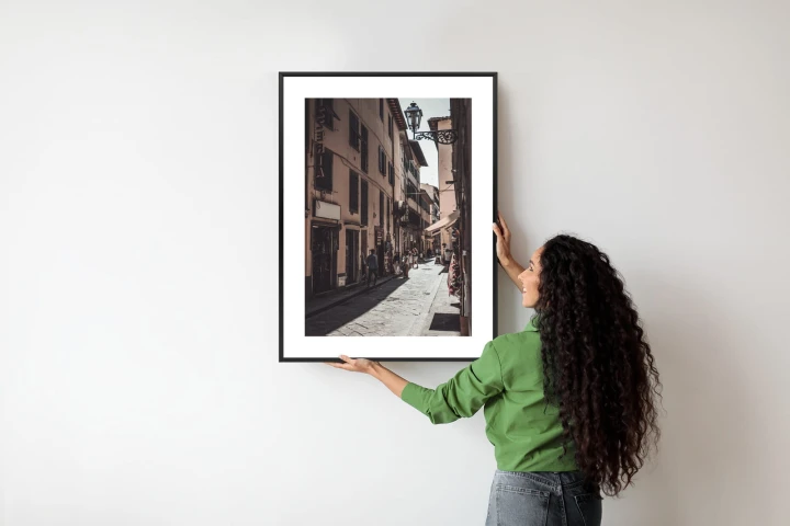 Plakat Uliczna Architektura Rzymu