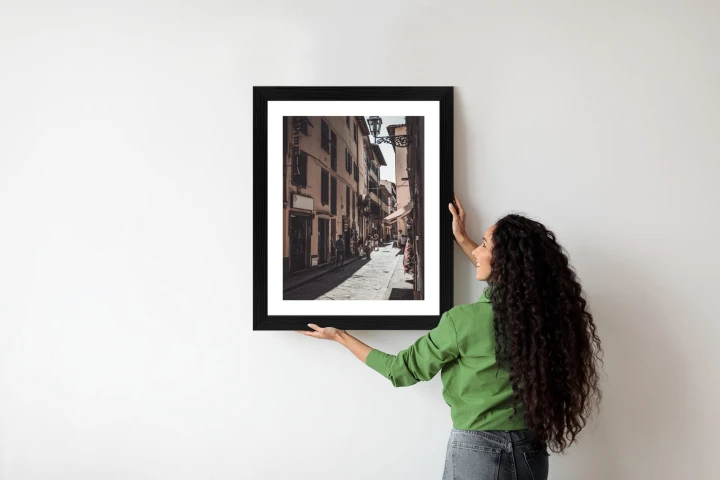 Plakat Uliczna Architektura Rzymu