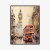 Plakat Czerwony Autobus I Big Ben W Londynie Akwarela