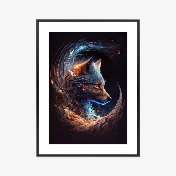 Plakat Wilk W Ciemnościach