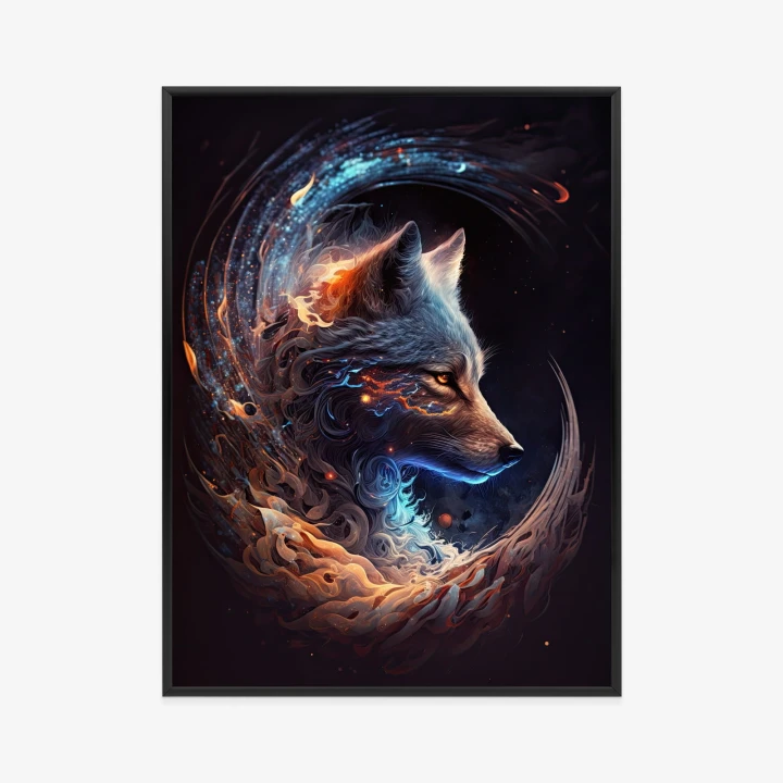 Plakat Wilk W Ciemnościach