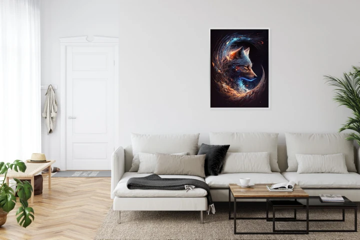 Plakat Wilk W Ciemnościach