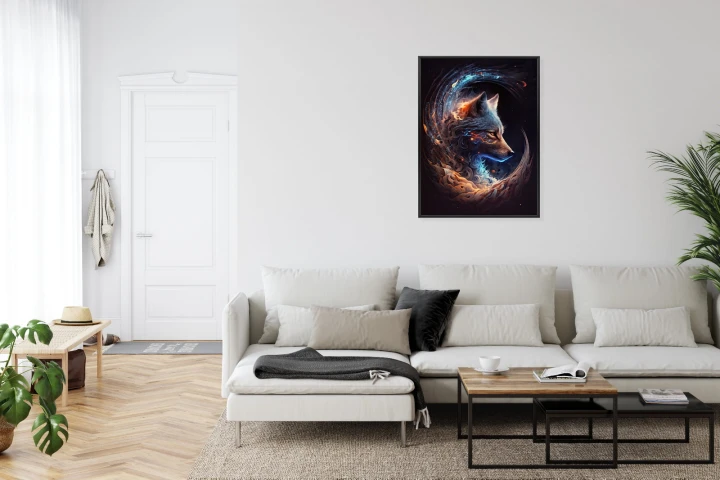 Plakat Wilk W Ciemnościach