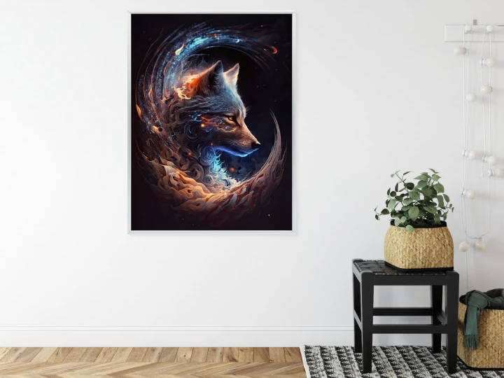 Plakat Wilk W Ciemnościach