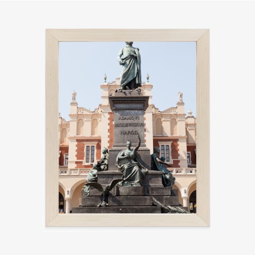 Plakat Pomnik Adama Mickiewicza W Krakowie