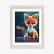 Plakat Tiny Cute Adorable Fox In An Autumn Oak Forest, Intricate Details. Cartoon Big Eyed Close Up Portrait. Soft Cinematic Lighting, Animation Style Character, Anime Style, 3D
