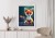 Plakat Tiny Cute Adorable Fox In An Autumn Oak Forest, Intricate Details. Cartoon Big Eyed Close Up Portrait. Soft Cinematic Lighting, Animation Style Character, Anime Style, 3D