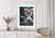 Plakat Tiny Cute Adorable Fox In An Autumn Oak Forest, Intricate Details. Cartoon Big Eyed Close Up Portrait. Soft Cinematic Lighting, Animation Style Character, Anime Style, 3D