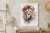 Plakat Malowany Farbami Portret Lwa