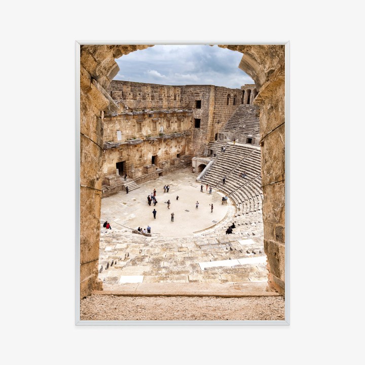 Plakat Architektura Starożytnej Świątyni